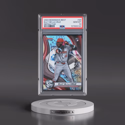 2024 Bowman's Best #20 Elly de La Cruz - Refractor (PSA 10 GEM MINT)