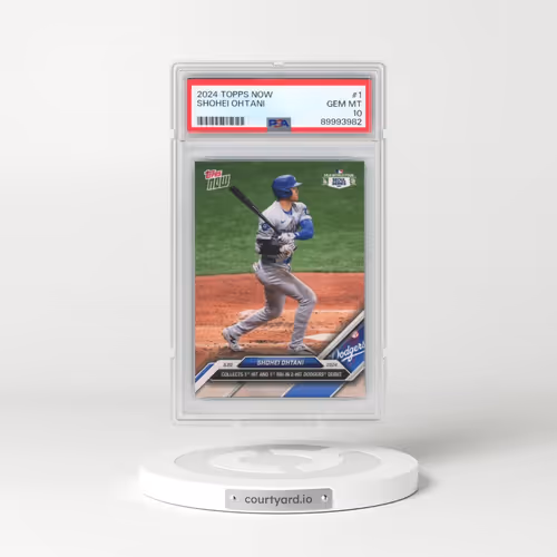 2024 Topps Now #1 Shohei Ohtani (PSA 10 GEM MINT)