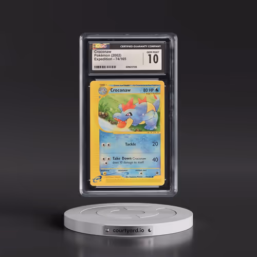 2002 Expedition #74/165 Croconaw (CGC 10 GEM MINT)