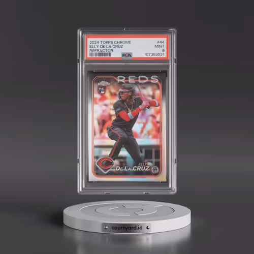 2024 Topps Chrome #44 Elly de La Cruz - Refractor (PSA 9 MINT)