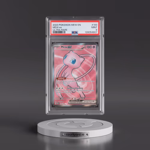 2023 Pokémon Mew EN-151 #193 Mew EX - Holo Ultra Rare (PSA 9 MINT)