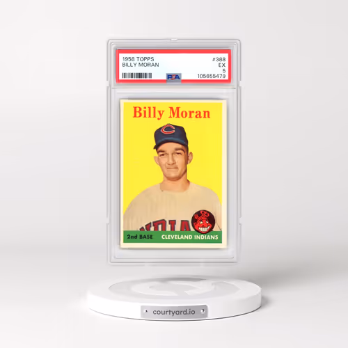 1958 Topps #388 Billy Moran (PSA 5 EX)
