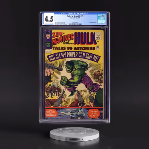 Tales to Astonish #75 CGC 4.5 Off-white to White Pages (Marvel Comics, 1/66) - Universal