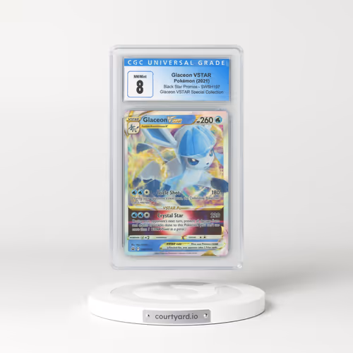 2017 Black Star Promos - Sword & Shield #SWSH197 Glaceon VSTAR - Holo Glaceon VSTAR Special Collection (CGC 8 NM-MT)
