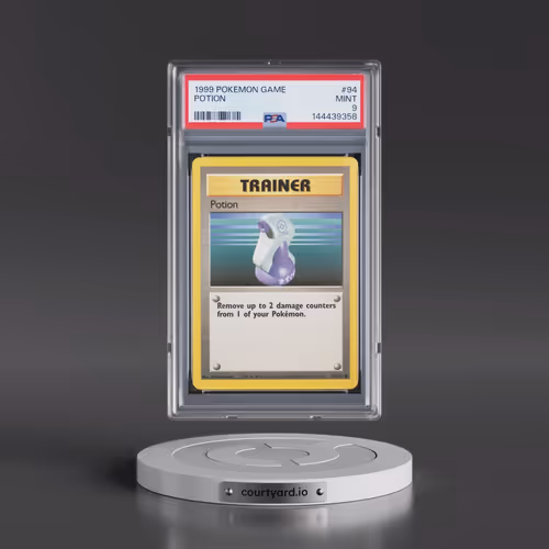 1999 Pokémon Game #94 Potion (PSA 9 MINT)