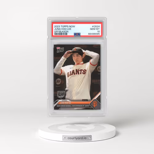 2023 Topps Now Offseason #OS24 Jung Hoo Lee (PSA 10 GEM MINT)
