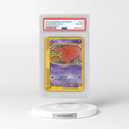2002 Pokémon McDonald's #014 Slowpoke - Holo (PSA 8 NM-MT)