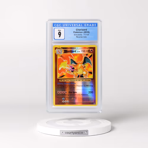2016 Evolutions #11/108 Charizard - Reverse Holo (CGC 9 MINT)