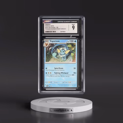 2023 Black Star Promos - Scarlet & Violet SVP EN #168 Vaporeon - Prismatic Evolutions Poster Collect