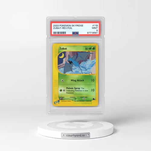 2003 Pokémon Skyridge #118 Zubat - Reverse Foil (PSA 9 MINT)
