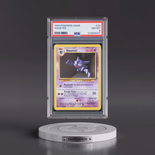 1999 Pokémon Game #29 Haunter (PSA 8 NM-MT)