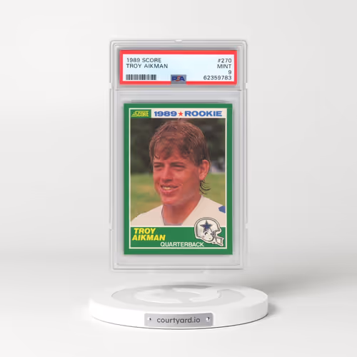 1989 Score #270 Troy Aikman (PSA 9 MINT)