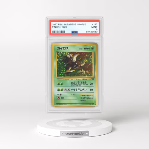 1997 Japanese Jungle #127 Pinsir - Holo (PSA 9 MINT)