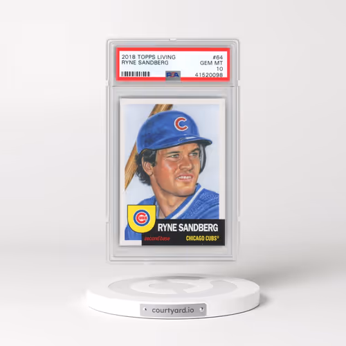 2018 Topps Living #64 Ryne Sandberg (PSA 10 GEM MINT)