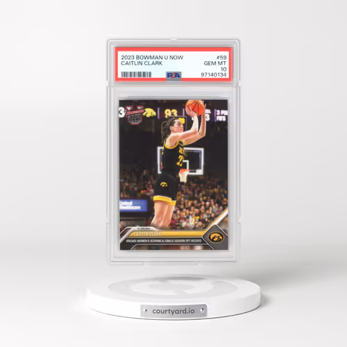 2023 Bowman U Now #59 Caitlin Clark (PSA 10 GEM MINT)