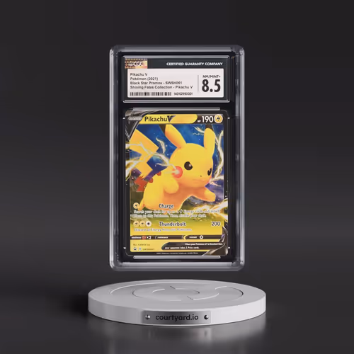 2017 Black Star Promos - Sword & Shield #SWSH061 Pikachu V - Shining Fates Pikachu V Collection (Hol