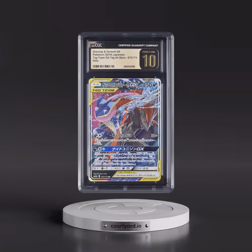 2019 Tag Team GX: Tag All Stars #072/173 Greninja & Zoroark GX - Holo (CGC 10 PRISTINE)