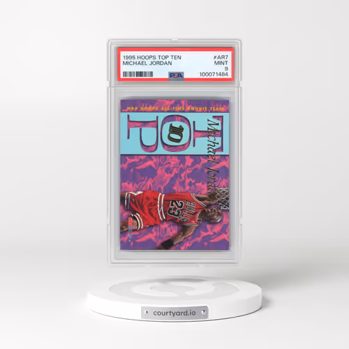 1995 Hoops Top Ten #AR7 Michael Jordan (PSA 9 MINT)