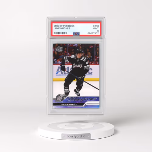 2023 Upper Deck #248 Luke Hughes (PSA 9 MINT)