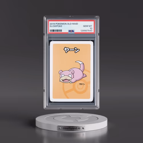 2019 Pokémon Old Maid Slowpoke (PSA 10 GEM MINT)