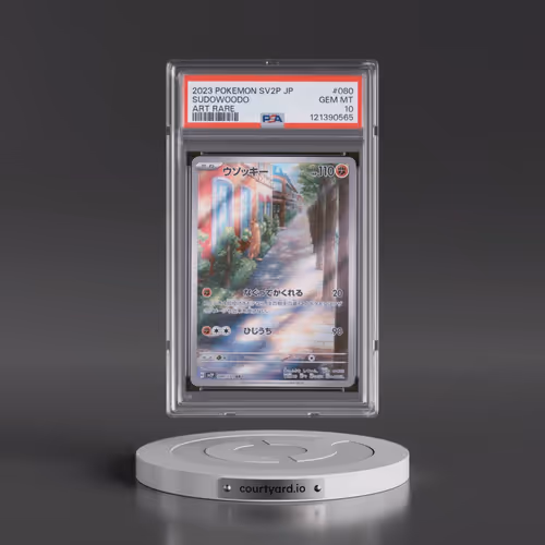 2023 Pokémon Sv2p-Snow Hazard #080 Sudowoodo - Art Rare (PSA 10 GEM MINT)