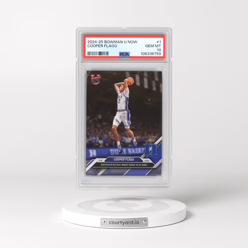 2024 Bowman U Now #1 Cooper Flagg (PSA 10 GEM MINT)