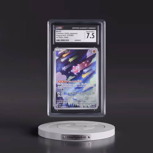 2023 Raging Surf #070/062 Minior - Art Rare Holo (CGC 7.5 NM+)