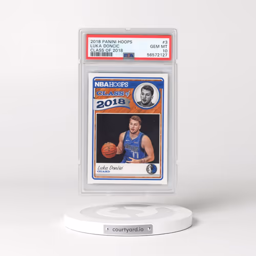 2018 Panini Hoops Class of 2018 #3 Luka Doncic (PSA 10 GEM MINT)