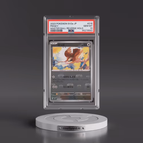2023 Pokémon Sv2a-Pokémon 151 #016 Pidgey - Reverse Holo Master Ball (PSA 10 GEM MINT)