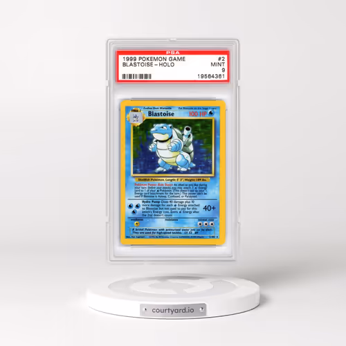 1999 Pokémon Game #2 Blastoise - Holo (PSA 9 MINT)