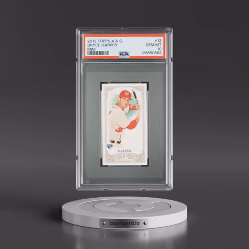 2012 Topps Allen & Ginter #12 Bryce Harper - Mini (PSA 10 GEM MINT)