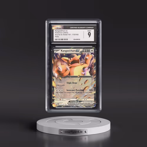 2023 Scarlet & Violet 151 - MEW EN #115/165 Kangaskhan ex (CGC 9 MINT)