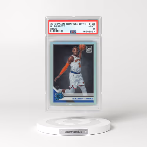 2019 Panini Donruss Optic #178 RJ Barrett - Holo (PSA 9 MINT)