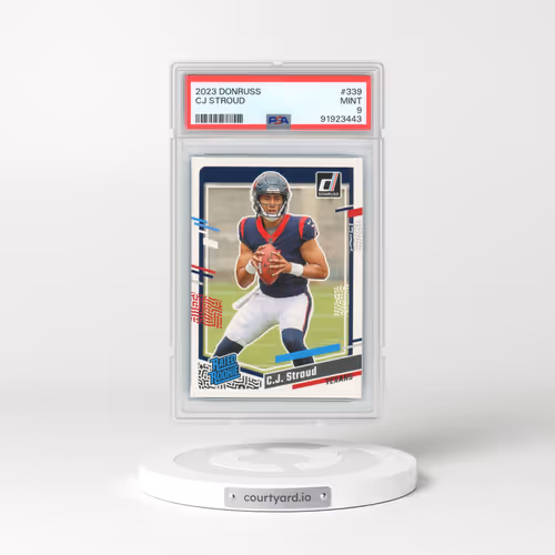 2023 Panini Donruss #339 CJ Stroud (PSA 9 MINT)