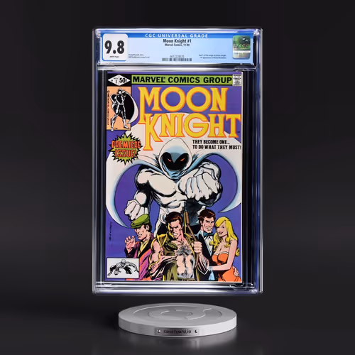 Moon Knight #1 CGC 9.8 White Pages (Marvel Comics, 11/80)