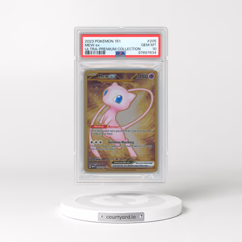 2023 Pokémon 151 Ultra-Premium Collection #205 Mew EX - Holo (PSA 10 GEM MINT)