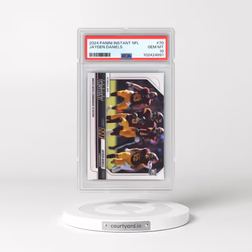 2024 Panini Instant NFL #70 Jayden Daniels (PSA 10 GEM MINT)