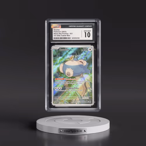 2023 Black Star Promos - Scarlet & Violet SVPEN #051 Snorlax - 151 Elite Trainer Box (Holo) (CGC 10