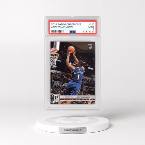 2019 Panini Chronicles #120 Zion Williamson (PSA 9 MINT)