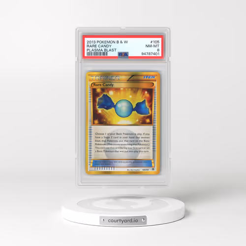 2013 Pokémon Black & White Plasma Blast #105 Rare Candy (PSA 8 NM-MT)