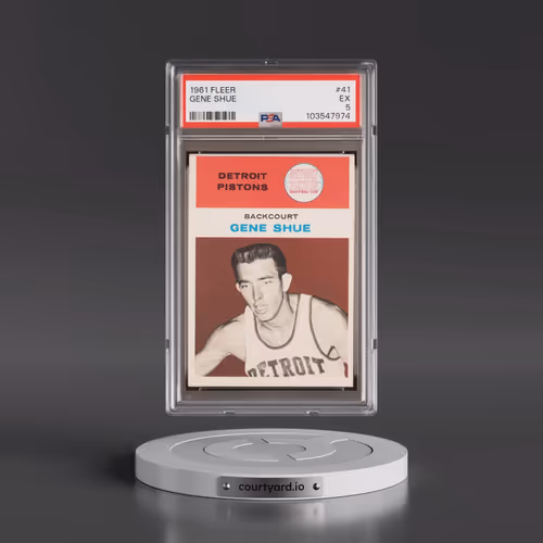 1961 Fleer #41 Gene Shue (PSA 5 EX)