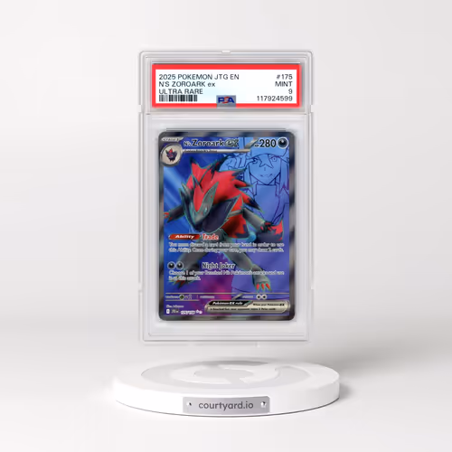 2025 Pokémon Jtg EN-Journey Together #175 N's Zoroark EX - Holo Ultra Rare (PSA 9 MINT)