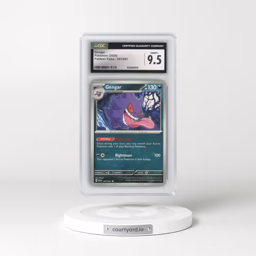 2024 Paldean Fates - PAF EN #057/091 Gengar (CGC 9.5 MINT+)