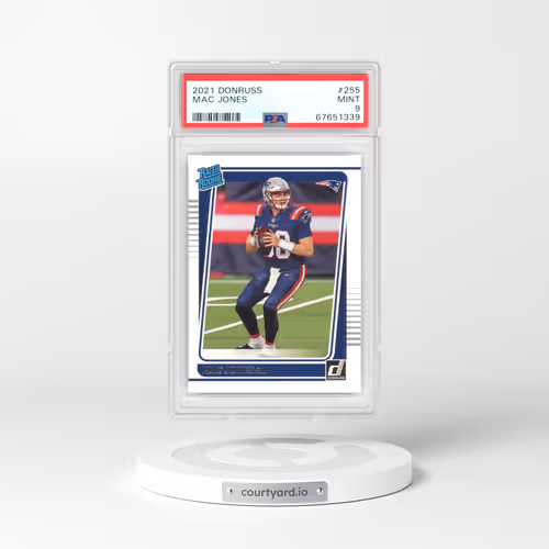 2021 Panini Donruss #255 Mac Jones (PSA 9 MINT)