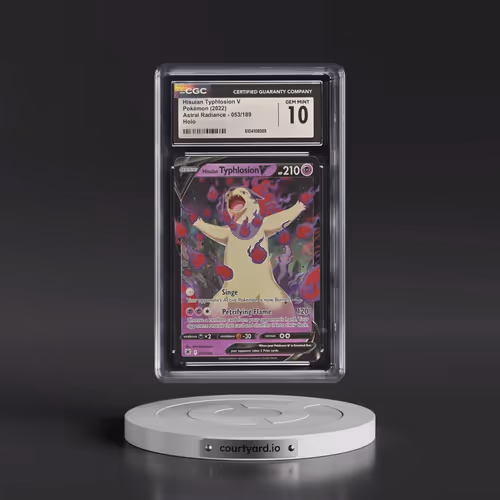 2022 Astral Radiance #053/189 Hisuian Typhlosion V - Holo (CGC 10 GEM MINT)