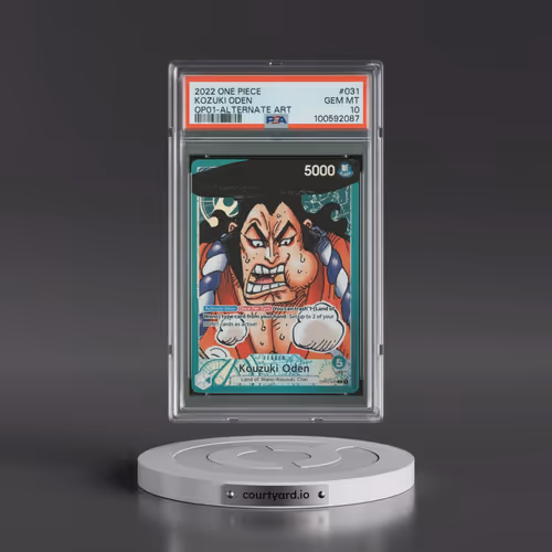 2022 One Piece OP01-Romance Dawn Kozuki Oden Alternate Art 031