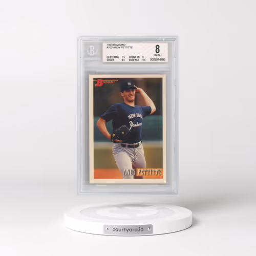 1993 Bowman #103 Andy Pettitte (BGS 8 NM-MT)