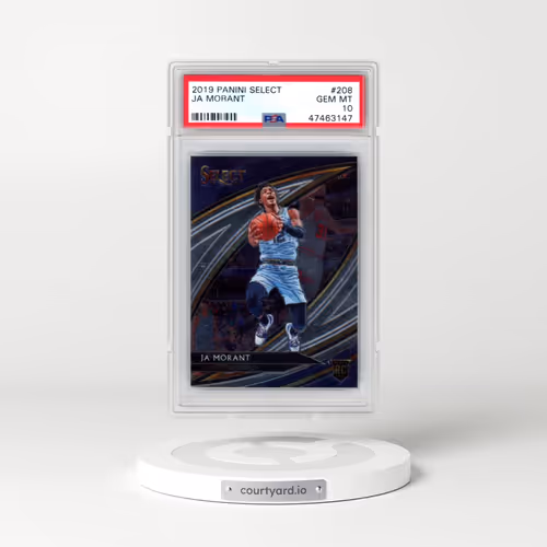 2019 Panini Select #208 Ja Morant (PSA 10 GEM MINT)