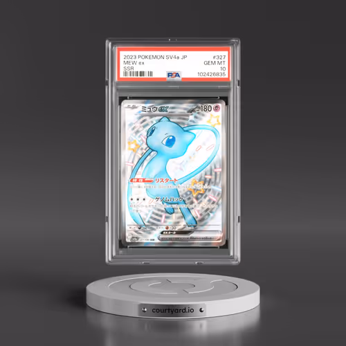 2023 Pokémon Sv4a-Shiny Treasure EX #327 Mew EX - Holo Ssr (PSA 10 GEM MINT)