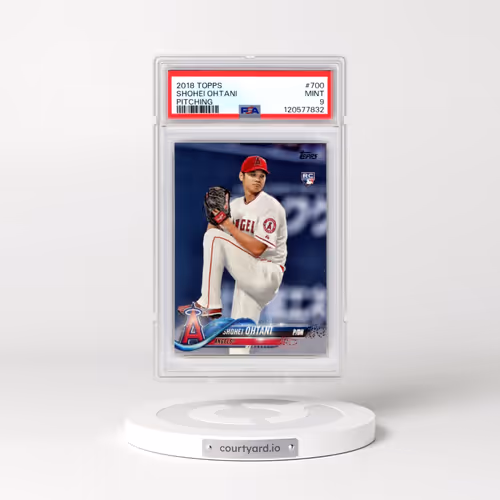 2018 Topps #700 Shohei Ohtani - Pitching (PSA 9 MINT)